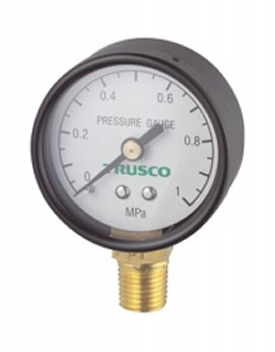 TRUSCO Pressure Gauge Vertical Type