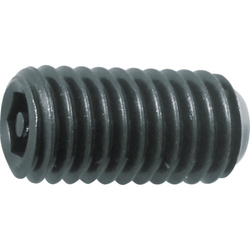 Hexagonal hole screws with pin (dyed black)
