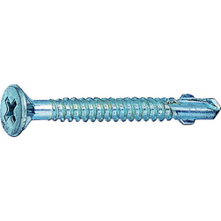 Self tapping screw flexible reamer (plate lift prevention type)