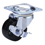Middle-Class 100ZHs - Truck Type - for Heavy Load - with Stopper - Synthetic Rubber Wheels (Gasket Caster) (104ZHZS) 
