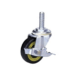 Synthetic Rubber Wheel (Packing Caster) with Conductive Type 300 Es Bolt Type Electric Vehicle Stopper