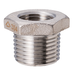 stainless steel threaded pipe fitting bushing (BU-65X50A-SUS) 