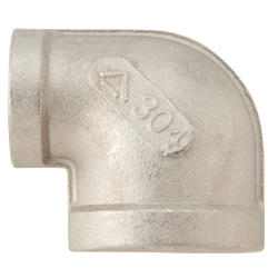 Stainless Steel Screw-in Pipe Fitting, Reducing Elbow (RL-40X25A-SUS) 