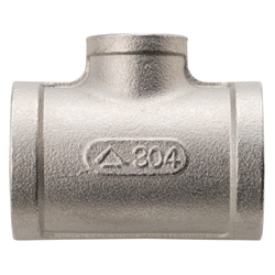 Stainless Steel Threaded Pipe Fitting Reducing Tee (RT-15X8A-SUS) 