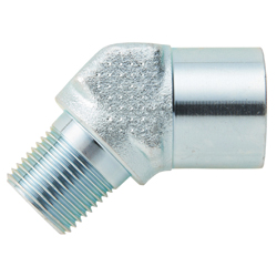 PT Connection Screw-in Style, Male/Female, 45° Elbow