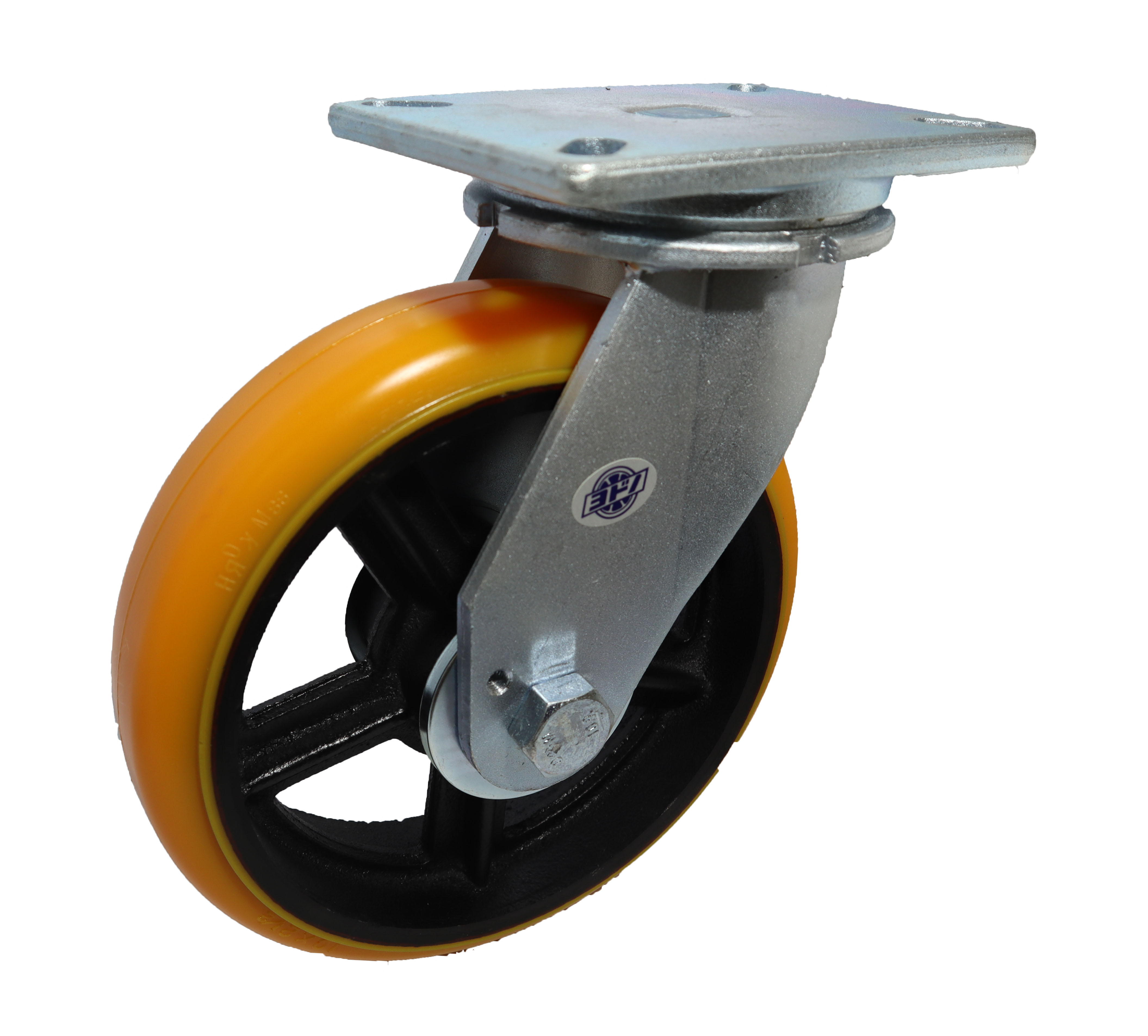 Highly Hard Heavy-Duty Urethane Caster Swivel Wheel (SDUJ Type) (SDUJ250-ST) 