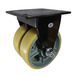 Two Wheel Caster Fixed Wheel for Ultra Heavy Load (UHBW-k Type/MCW-k Type) (MCW-K-200X75) 