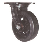 Free Wheel with Heavy-Duty Marine Specification Rubber Wheel (MHA-mg Type) (MHA-MG300X75) 
