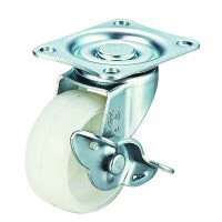 LG-S Model Swivel Wheel Plate Type (With Stopper) (LG-50RES) 