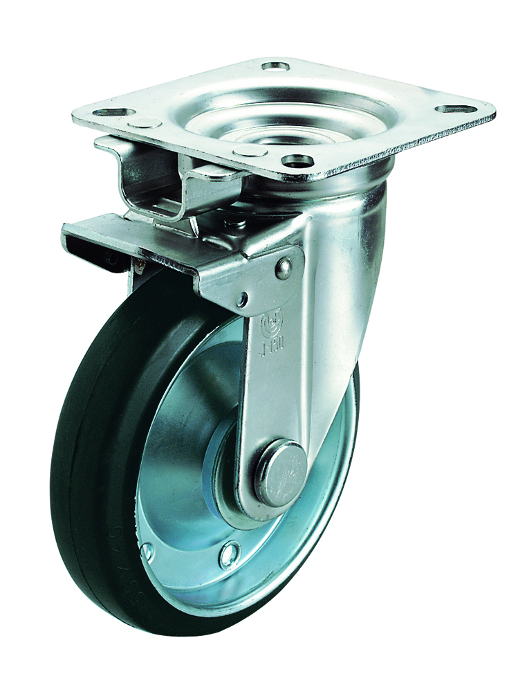 JK-S Swivel Wheel (Swivel Rigid Type) Plate Type