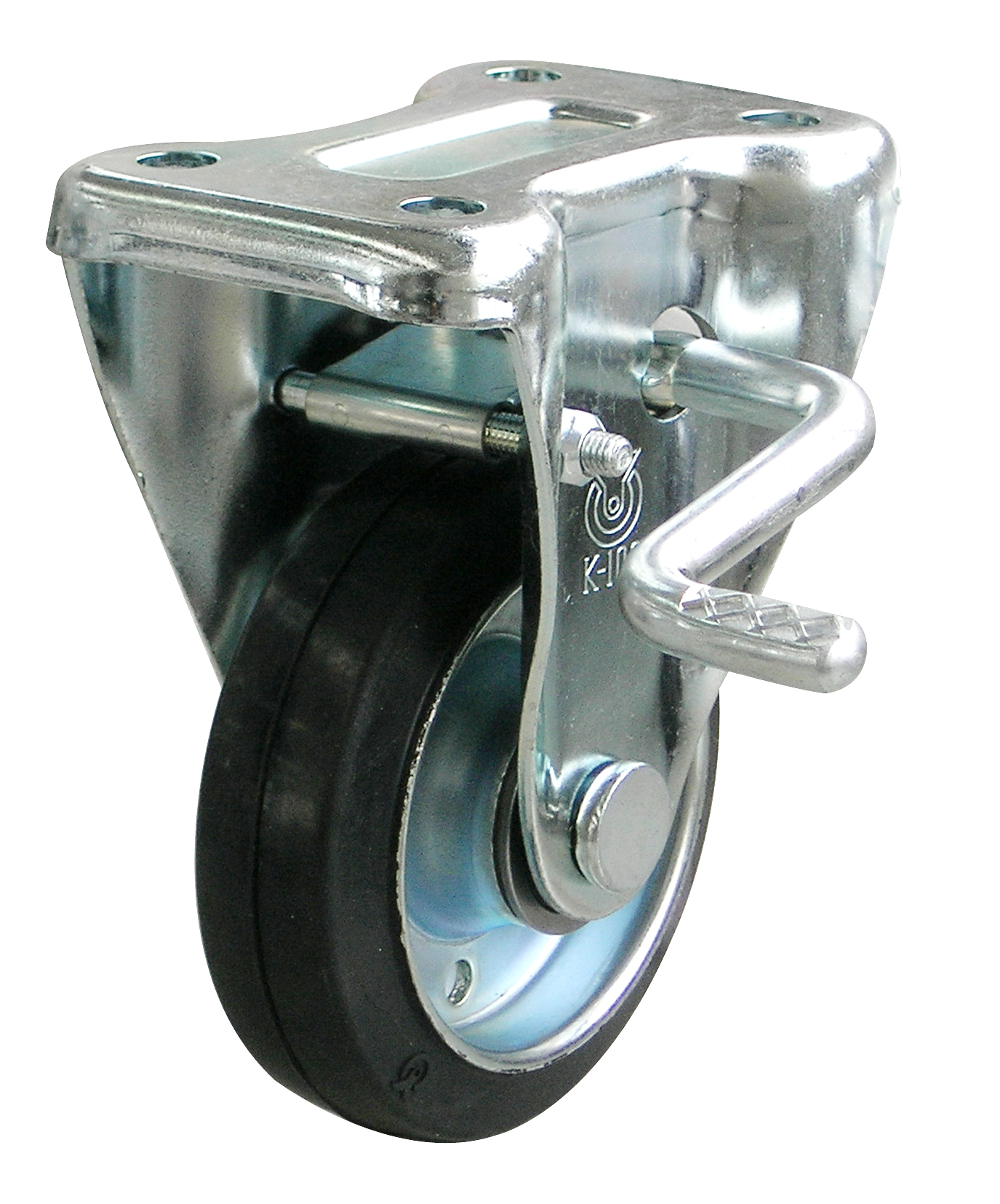 KB Model Rigid Wheel Plate Type (With Stopper) (UWKB-150(R)) 