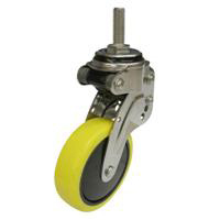 NPT Type Swivel Wheel Screw-in Type, Antistatic Urethane Wheel (NPT-125SUE-1-M12X35) 