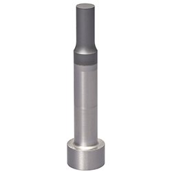 Punch for Punching Thick Plates, Brim Thickness 12mm, RW Coating (Al-Cr Coating + WPC® Treatment)