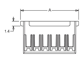 Wire-to-Wire Connector with 2.50 mm Pitch (51103) 