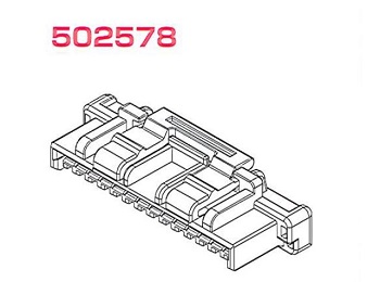 1.5 mm Pitch, CLIK-Mate Housing / 1 Row 502578 
