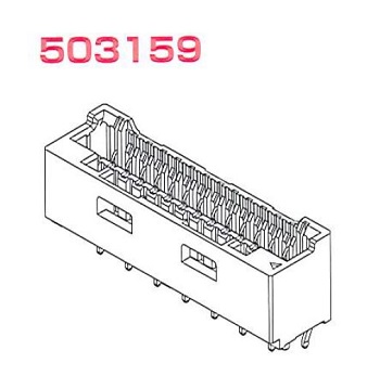 CLIK-Mate? Wire-to-Board Straight Type (503159) 