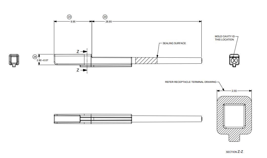 MX150 Housing (34345) 