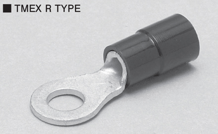 Round Type (R Type) Eco?Friendly Insulated Crimp Terminal For Copper Wire 