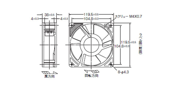 AC Axial Fan R87F/R87T: related images