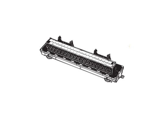 Twin Connector Type (With M3.5 Screw Terminal Block) / Model XW2B-40G5-T outline drawing