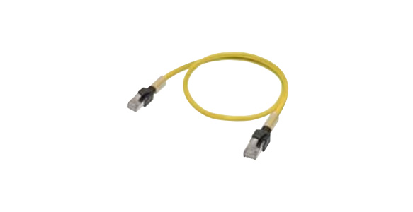 Dual ended connector cable - yellow (RJ45/RJ45)