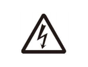 Do not touch any of the terminals while power is being supplied. Doing so may result in electric shock.