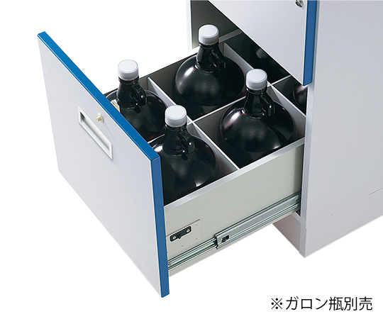 Wood stocker (wooden chemical storage cabinet) W-4HN (main body) external appearance example 3