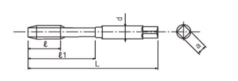 HSS Taps High Performance Series A-SFT(FORM E), METRIC DIN 371 