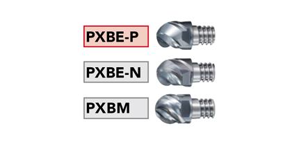 Phoenix Series, Indexable End Mill, Square Corner Radius Shape, PXM PXVC selection support 7