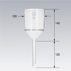 Glass Filter 25G Büchner Funnel Type: related images