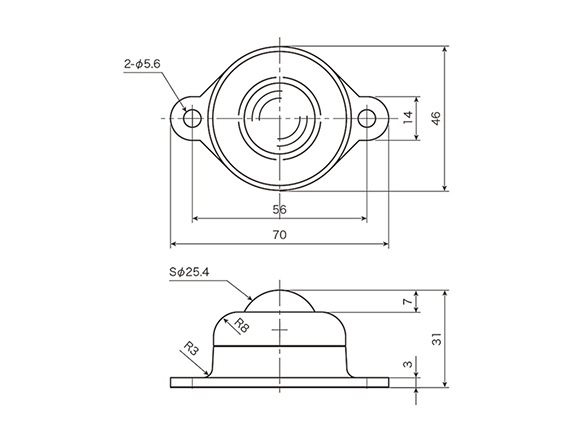 Plain Bearing PV Series Press Molded Product: related images