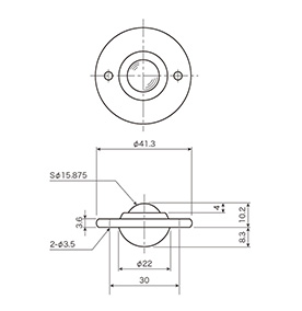 Plain Bearing PV Series Press Molded Product: related images
