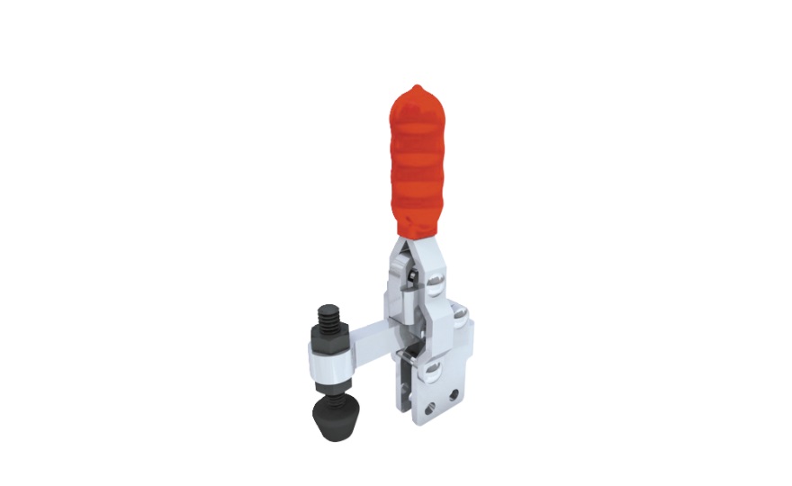 Toggle Clamp - Vertical Handle - Fixed Spindle (Straight Base) GH-12055 