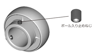 Ball bearing for units features 1