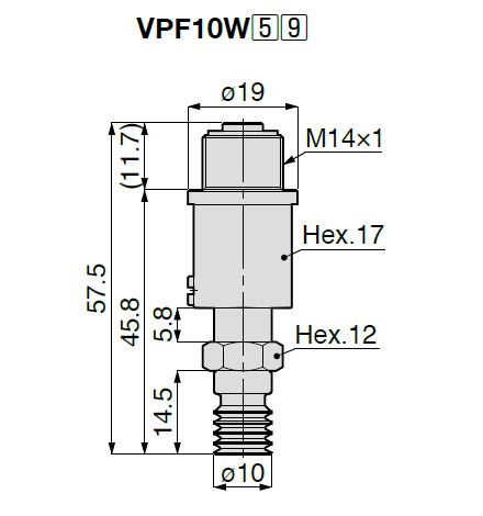 Vacuum Pad Multistage Bellows Type VPF 