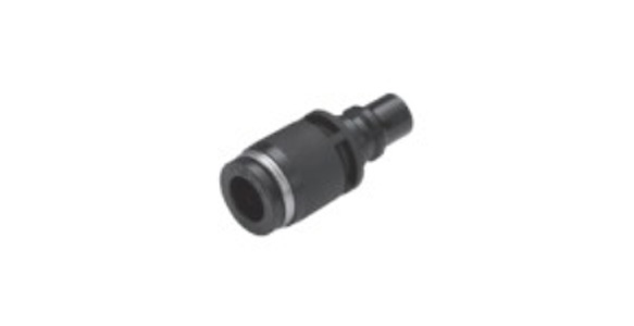 15 series plug, one-touch coupling, straight: external appearance