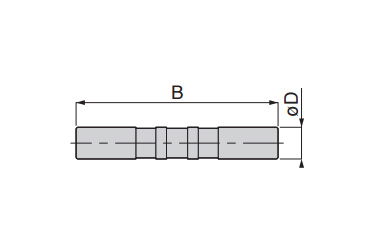 Dimensional drawing of Union Stem