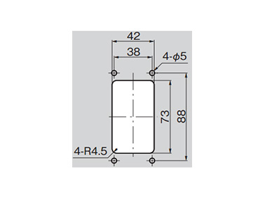 A-1181-2 panel hole drilling dimensions