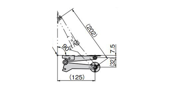 Stainless-Steel Canopy Stay With Auto Stopper B-1020-B: related images