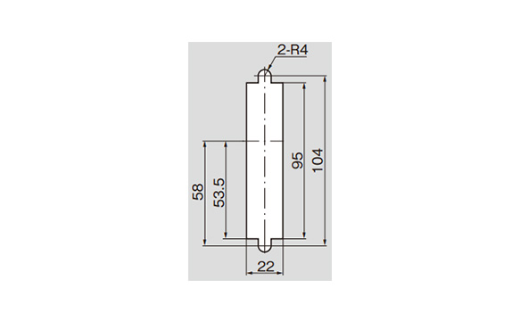 A-150-2-1 panel hole dimensional drawing