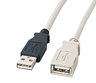 USB extension cable A⇔A female (PC99 standard)