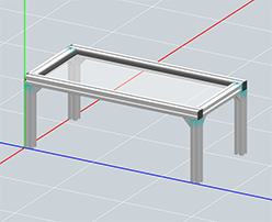 Workbench for automotive equipment production