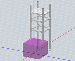 Worktable for checking the dimensions of workpieces