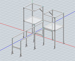 Workbench for manufacturing automotive parts