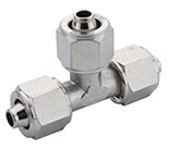 Brass, Tees Compression Fittings