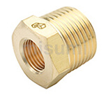 Brass Screw-In Fittings Bushing, Unequal Dia.