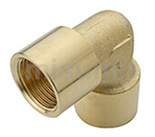 Brass Screw-In Fittings Elbow, Equal Dia.