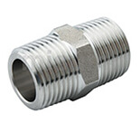 Stainless Steel Screw-In Joints, Equal Dia., Hex Bushing
