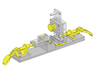 Sheet metal bending jig