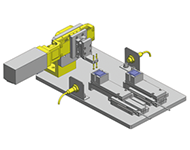 Probe-type electrical characteristics inspection device